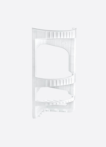 Угловая полка для ванной комнаты 3-ярусная, пластик 09166 No Brand (301510571)