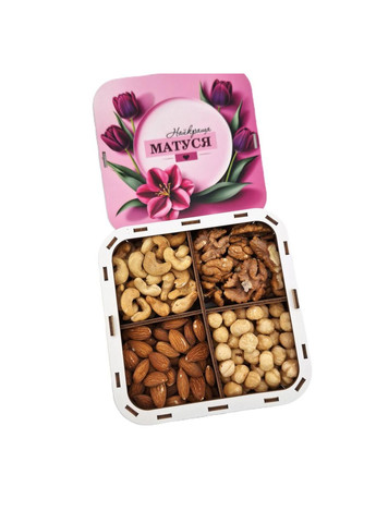 Подарунковий набір горіхів для мами на День народження, 8 березня, Новий Рік, Миколая, День Матері Царство Меду (366221500)