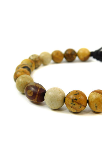 Браслет-шамбала "3 ока" Яшма, Агат 19 Fursa fashion (322568650)