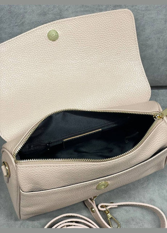 Сумка женская Италия, натуральная кожа, минимализм, 2 ремешка Virginia Conti Кросбоді (338257328)