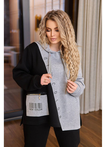 Теплый спортивный костюм ДОРИС серый 64 Tatiana (348416798)