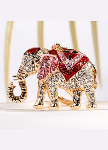 Модный креативный брелок брелоки подвеска с кристаллами в виде Слона No Brand (292260683)