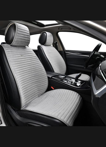 Накидки для передніх сидінь Barcelona сірі 2 штуки — Преміум'якість Beltex (293346831)