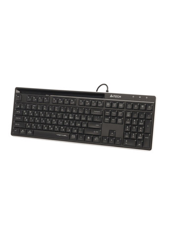 Клавіатура FX72 (Black) з ножичним перемикачем Fstyler, USB, quiet typing, чорна A4Tech (341089549)