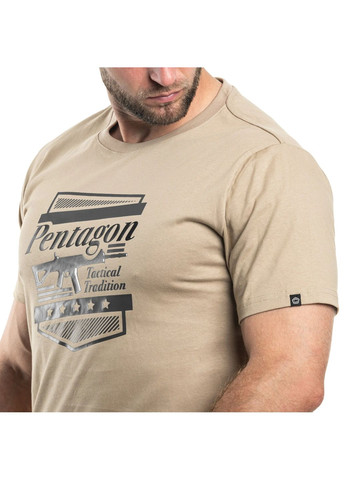 Хаки (оливковая) футболка ageron t-hirt acr khaki Pentagon