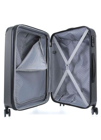 Чемодан на 4 колесах CITY Anthracite L exp. 113/124л (TL073049-04) Travelite (322199856)