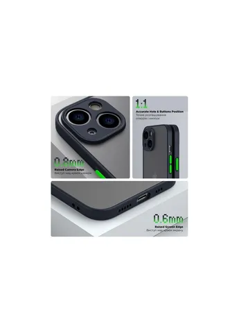 Чохол до мобільного телефона Frosted Matte Xiaomi Redmi Note 13 Pro 5G Navy Blue (ARM71844) ArmorStandart Frosted Matte Xiaomi Redmi Note 13 Pro 5G Navy Blu (326591390)