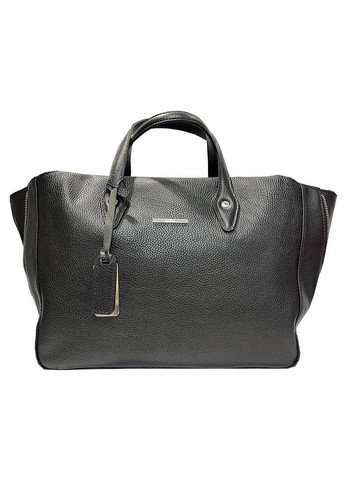 Сумка жіноча шкіряна чорна турецька (Д/Ш/В) 32/14/26(см) Karya (336377948)