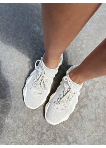 Белые демисезонные кроссовки мужские adidas yeezy boost 450 cloud white адидас изи буст No Brand