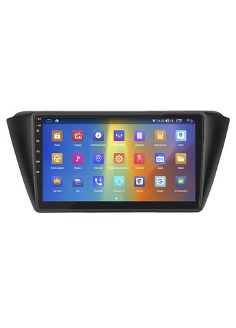 Штатна магнітола 9" для Skoda Fabia III Рестайлінг 2018-2021 2/32Gb CarPlay 4G Wi-Fi GPS Prime Шкод 1 шт. Lesko (336199393)