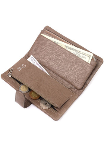 Жіночий гаманець з натуральної шкіри з монетницею 20998 Karya (306882043)