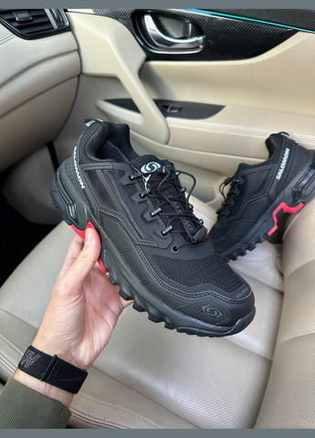 Чорні Зимовий кросівки зимові чоловічі salomon acs winter gore-tex black termo | саломон acs чорні термо No Brand