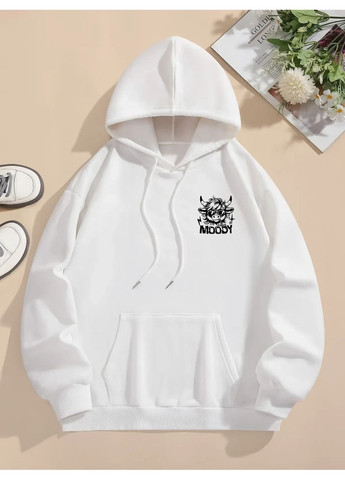 Худі жіноче, світшот білий, модна толстовка 2700321897 розмір No Brand (351372767)