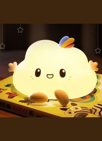 Світильник акумуляторний LED Losso Малюк хмара для дітей білий (2078062611) No Brand (328261741)