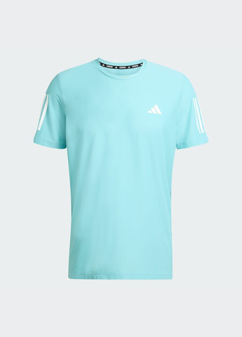 Бирюзовая футболка own the run adidas