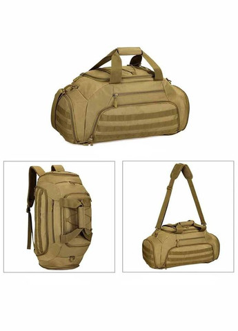 Тактична дорожня сумка MOLLE cargo bag 25л Black KT6006102 Solve (305743473)