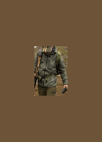Оливкова демісезонна мисливська куртка active wp packable jacket темно- Beretta