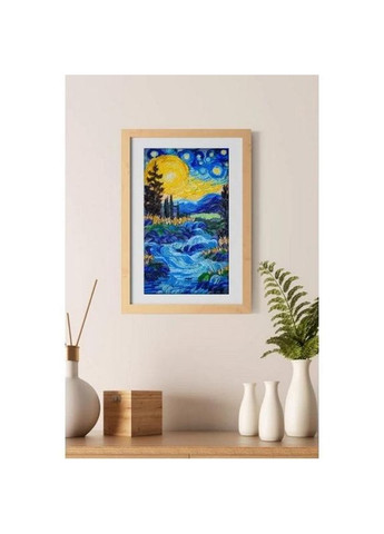 Набір для вишивання бісером "Там за водограєм" AB-908 на натуральному полотні No Brand (330608107)