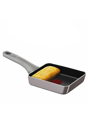 Тамагояки від з титановим антипригарним покриттям, для японського омлету 18x12 см. сіра Tefal (360654732)