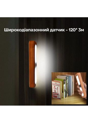 Світильник нічник FN-2 4W 4000К 5V USB з акумулятором та датчиком руху Inspire (303835240)