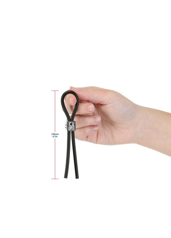 Эрекционное кольцо Tether Adjustable Silicone Cock Tie, регулируемое - CherryLove Lux Active (283251450)