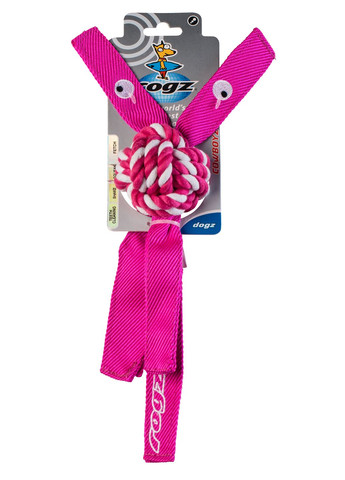 Игрушка для собак Cowboyz розовая М 4289710 ROGZ (269341776)