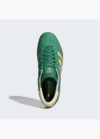 Зеленые кроссовки мужские gazelle indoor shoes green ih7500 adidas