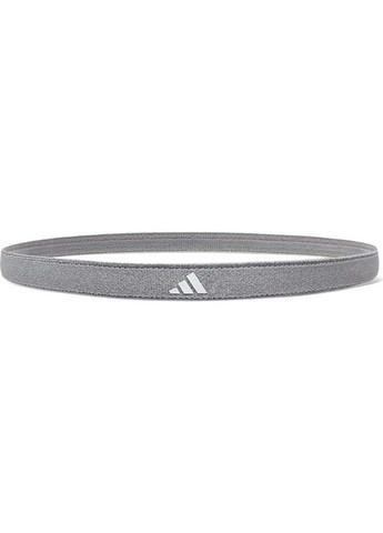 Пов'язки на голову Hairbands 3pk Чорний, Сірий, Бордовий adidas (367599930)