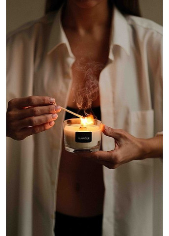 Ароматична веганська свічка "Vanilla Passion" 200ml (1057318-36006819) Mareve (368744898)