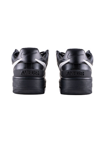 Чорні Осінні кросівки чоловічі nike air force 1 low x ambush black найк аір форс 1 преміум No Brand