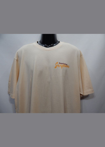 Бежева чоловічі футболки vincent van gogh оригінал р.56 065fmls (тільки у вказаному розмірі, тільки 1 шт) Primark