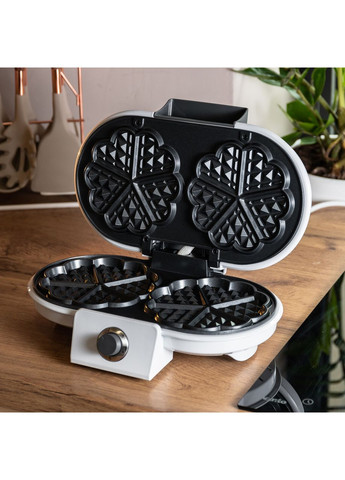 Вафельниця для бельгійських вафель 1200 Вт універсальна електровафельниця KJ-510 Sokany (370802427)