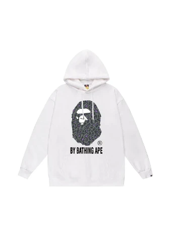 Біла чоловіча футболка з принтом a bathing ape white No Brand