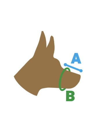 Намордник сетка из нейлона для стаффордширского терьера размер ХL Оранжевый Kareline (339075494)