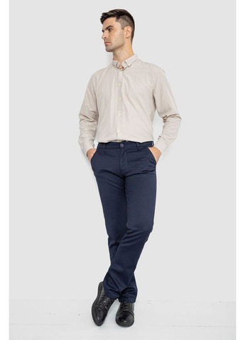 Штани чоловічі класичні, колір темно-синій, 244RFH313-2 Ager (302238154)