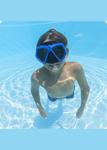 Маска для плавания 22040 синяя Bestway (362355878)
