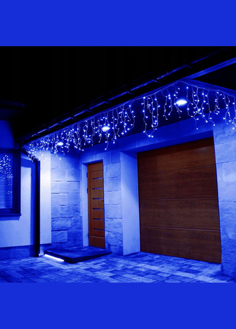 Гирлянда бахрома уличная 12 м 300 LED Pilot CL306 Blue Springos (322062867)