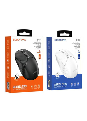 Беспроводная оптическая Мышка BG5 2.4G 800-1600DPI 2.4G беспроводное подключение, DPI: Borofone (340935322)