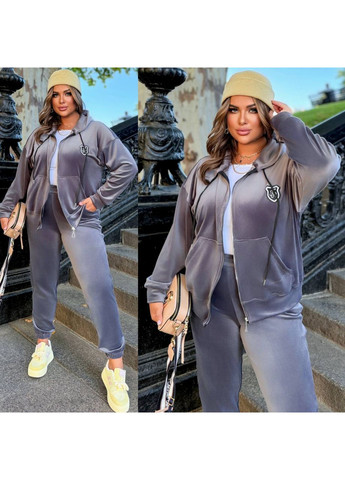 Женский костюм повседневный велюровый Style Point (356462121)