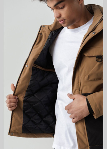 Комбінована демісезонна куртка чоловіча 3087 (2000990287038d) shop (2000990287038) Demos