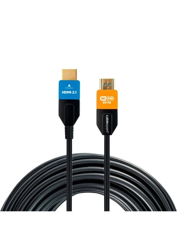 Кабель мультимедійний HDMI to HDMI 5.0m V.2.1 8K 60Hz/4K 120Hz Optic (m80221) Cablexpert HDMI M to HDMI M 5.0m V2.1 8K60Hz/4K120Hz AOC (377784714)