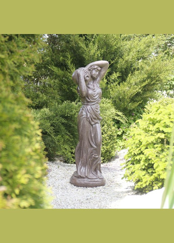Садовая скульптура Дама с кувшином красный гранит 84х23х29 см (ССПГ008841) Гранд Презент (285720648)