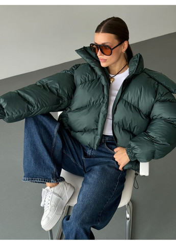 Изумрудный Пуховик No Brand