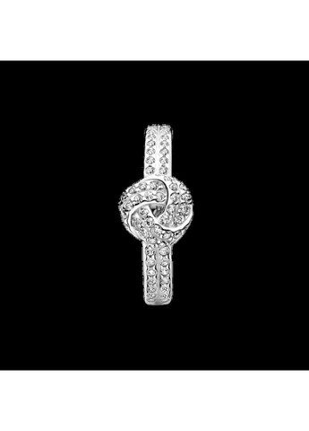 Срібна каблучка Пандора "Мерехтливий вузол" 190997CZ Kabluchka (355345535)