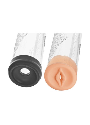 Вакуумна помпа RAMROD з ерекційним кільцем та насадкою, чорний-прозорий Dream Toys (302496437)