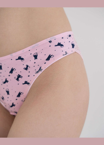 Жіночі трусики-сліпи з мереживом ззаду та гладенький перед, 5 шт Nicoletta (342119842)