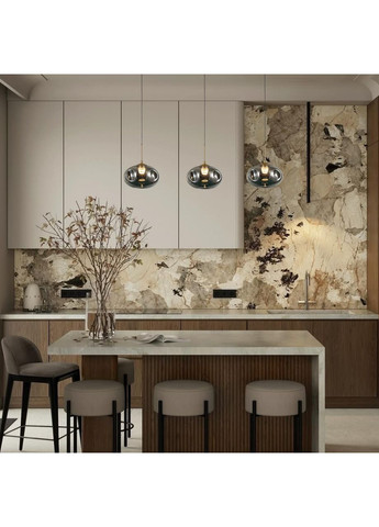 Дизайнерский led подвес 3W с графитовым плафоном (800-P3308M-1led SM) No Brand (370070132)