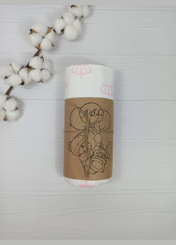 Пелюшка дитяча непромокаюча a.l.babybox Корони 50x80 см Білий No Brand (308752147)