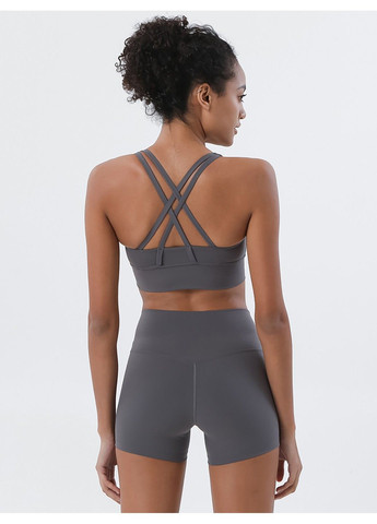 Спортивний топ з пуш ап для фітнесу жіночий зі з'ємними чашечками Active FITCRUSH (355796854)