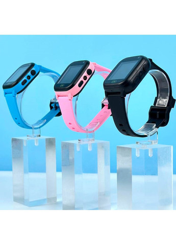 Дитячий смарт-годинник Smart Watch C005 підтримання SIM-карти з камерою синій No Brand (353497708)